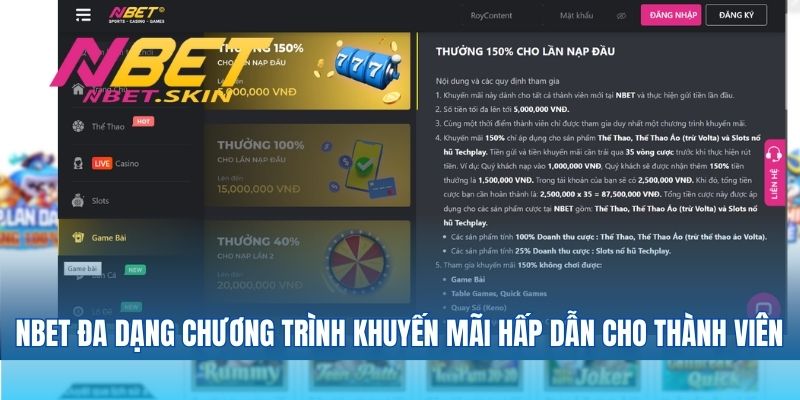 Tổng hợp ưu đãi hấp dẫn dành cho mọi người chơi