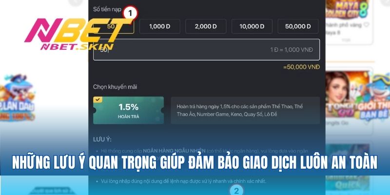 Những lưu ý quan trọng giúp đảm bảo giao dịch luôn an toàn