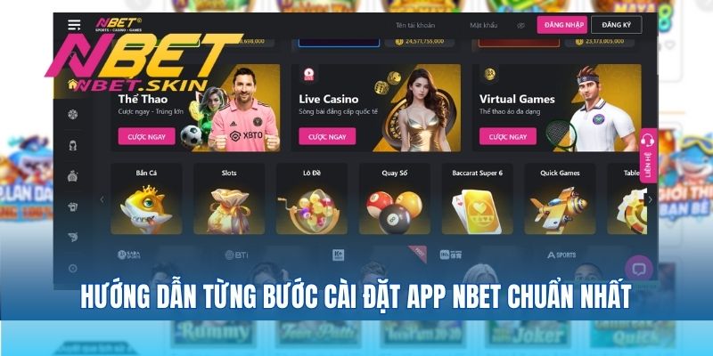 Hướng dẫn từng bước cài đặt app NBET chuẩn nhất